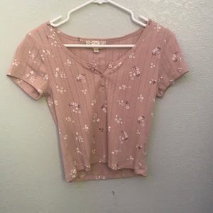 Pink republic pink crop top